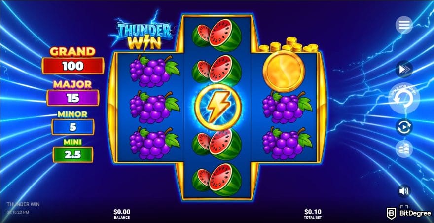 Lucky Rollers casino review: Thunder Win game on Lucky Rollers. Lucky Rollers casino review: Thunder Win game on Lucky Rollers.