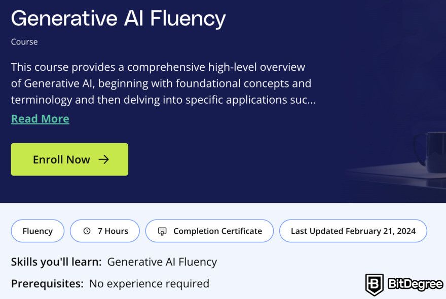 Machine learning vs AI: Generative AI Fluency Udacity Course.