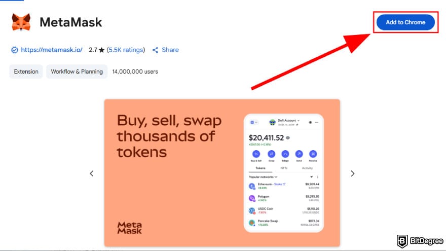 MetaMask referral: download web extension. MetaMask referral: download web extension.