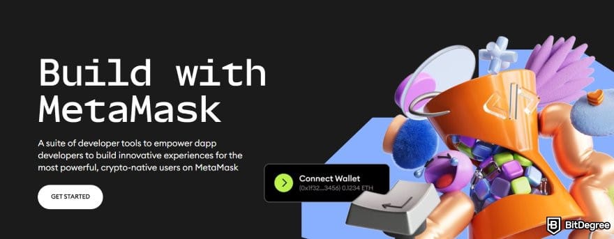 MetaMask review: MetaMask build homepage.