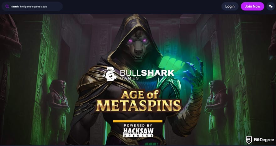 Metaspins review: Metaspins game page. Metaspins review: Metaspins game page.