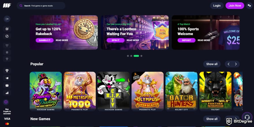 Metaspins review: Metaspins homepage. Metaspins review: Metaspins homepage.