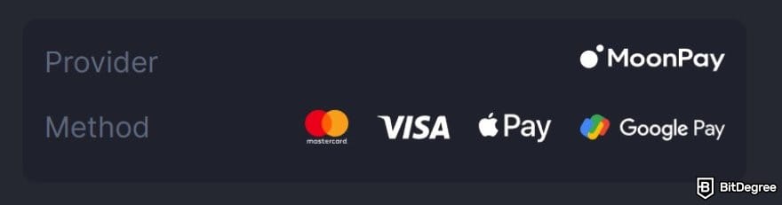 MetaWin Casino review: card deposit methods on MetaWin.