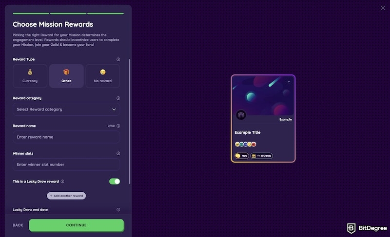 How to build a crypto community: Choosing Mission rewards: Other.