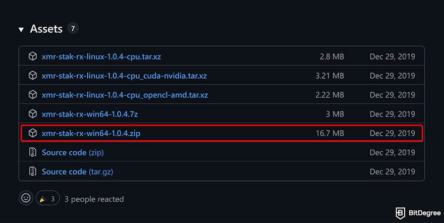 Monero mining: xmr-stak-cpu step 2.