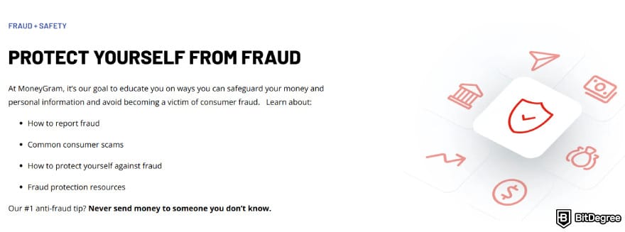 MoneyGram review: protect yourself from fraud.