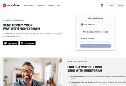 MoneyGram - Best for Cash-to-Digital Transfers
