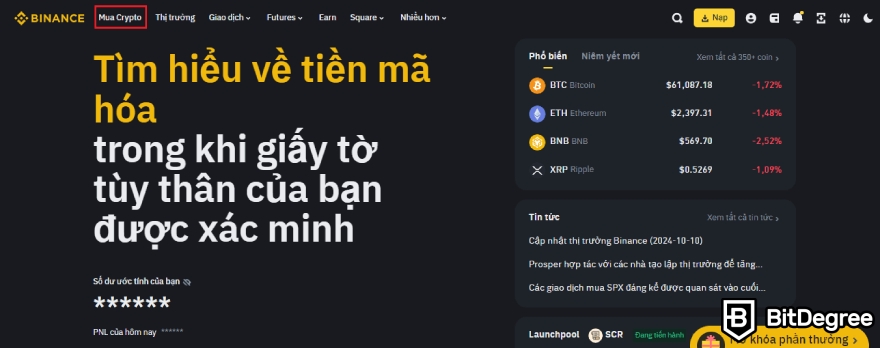 Mua BOOK OF MEME coin ở đâu: Mua trên Binance.