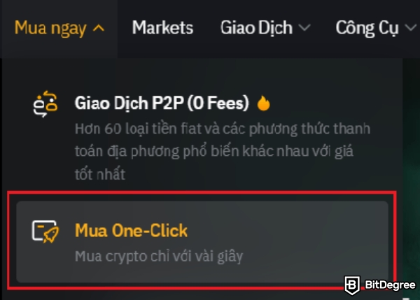 Mua WIF coin như thế nào: Mua One-Click trên ByBit.