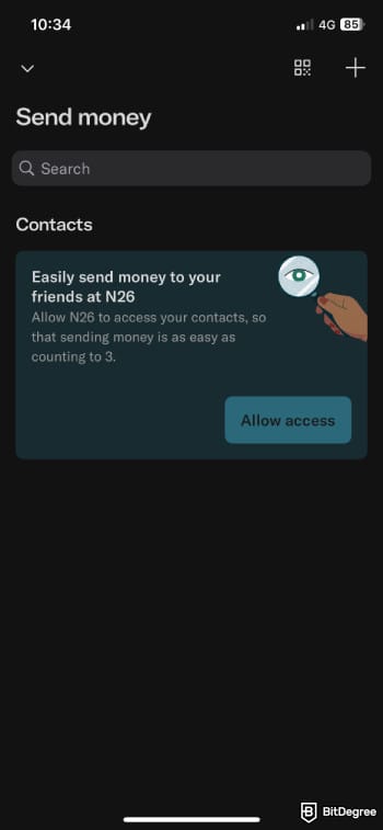N26 review: N26's contact page. N26 review: N26's contact page.