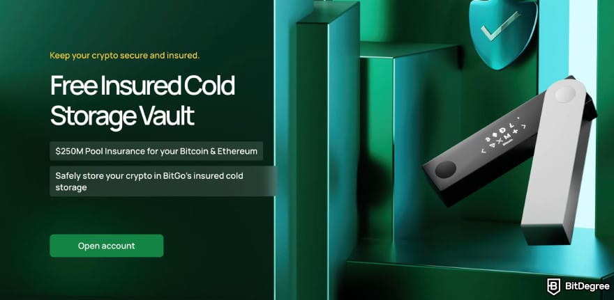 Nebeus review: insured cold storage vault. Nebeus review: insured cold storage vault.