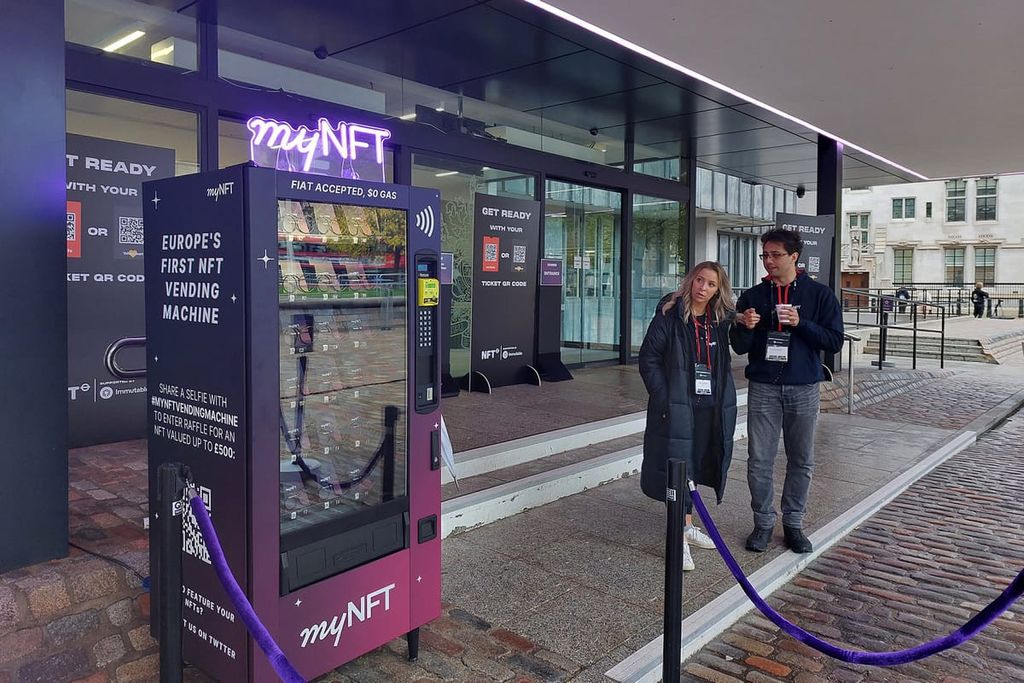 Nft Vending Machine Lands In London