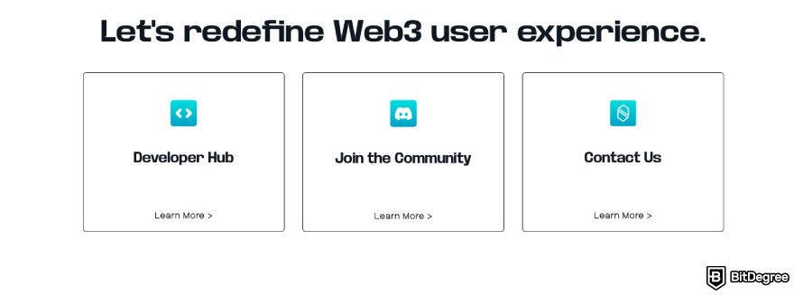Nibiru.fi airdrops: a screenshot of Nibiru community description.