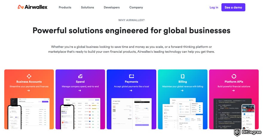 OFX alternative: Airwallex homepage. OFX alternative: Airwallex homepage.