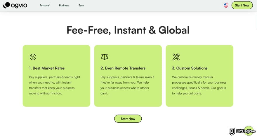 OFX alternative: Ogvio business page. OFX alternative: Ogvio business page.