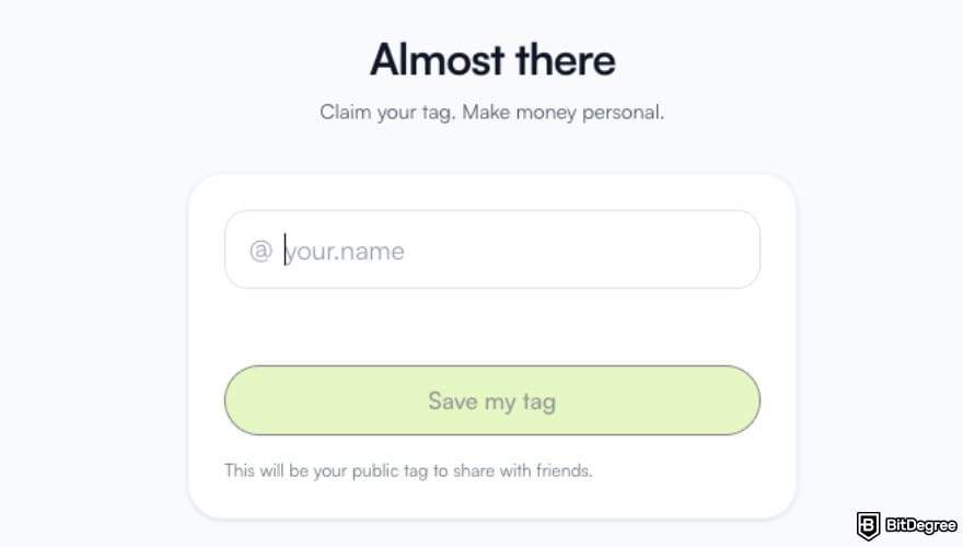 Ogvio review: creating your Ogvio @Tag.