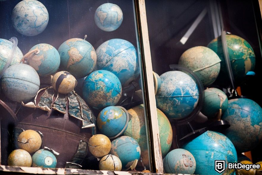 Omniverse meaning: a bunch of globes.
