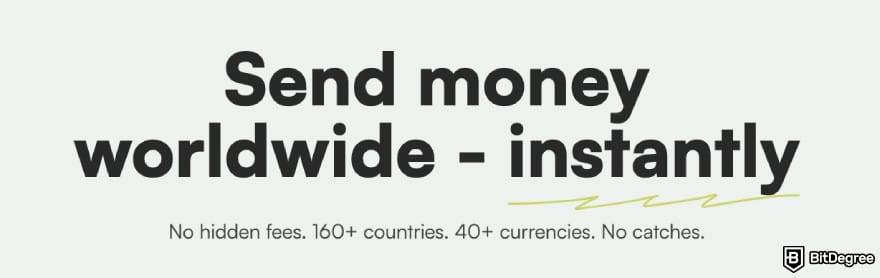 PayPal alternative: Ogvio displaying its supported countries and currencies.