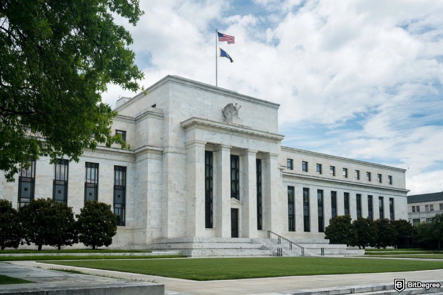 Pi Network price prediction: Federal Reserve building in Washington.