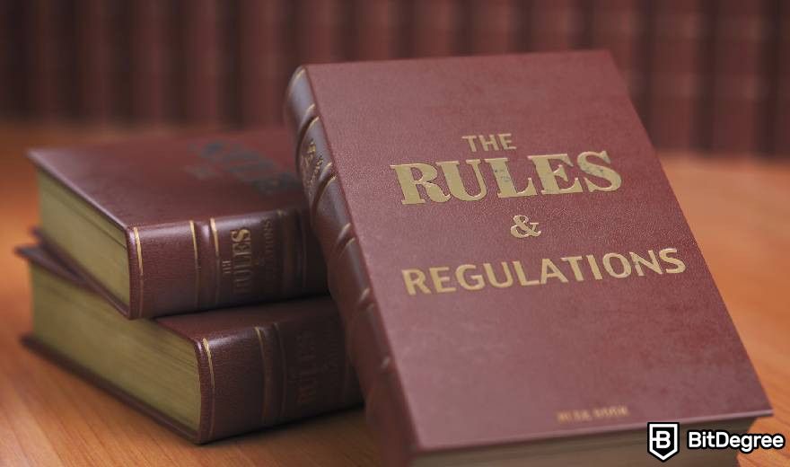 Public VS Private Blockchain: books about rules and regulations.