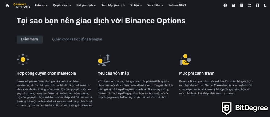 Quyền chọn Binance: Tại sao giao dịch với quyền chọn Binance.