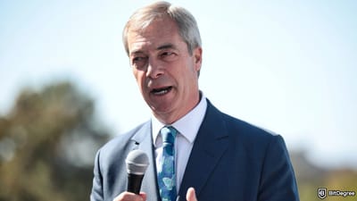 Reform UK Goes Crypto: Nigel Farage Opens Doors to Bitcoin Donations