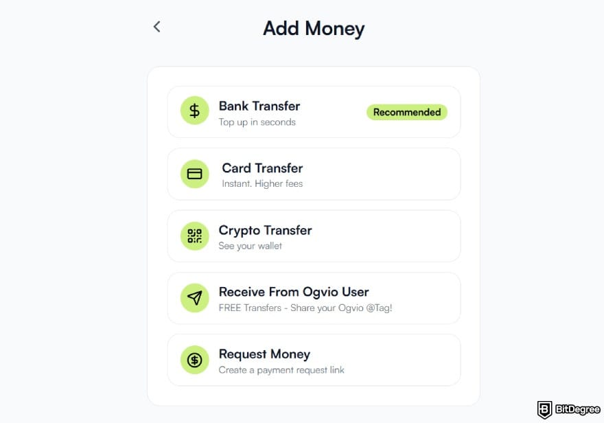 Remitly alternative: options to add money on Ogvio.