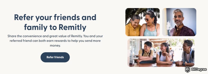 Remitly review: refer your friends and family to Remitly.