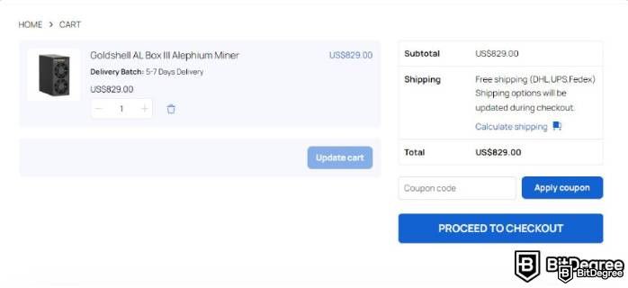 Reseña de ASIC Marketplace: Resumen de la Orden.