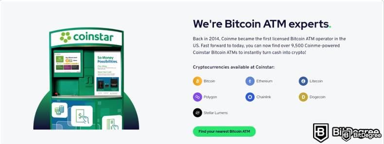 Reseña de Coinme: Criptomonedas Disponibles en Coinme.