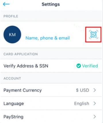 Reseña de Crypto.com NFT: Panel de Configuración.