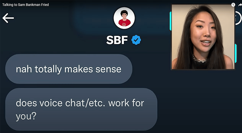 Revealing Talk With Sbf