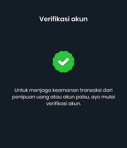 Review Indodax: tampilan pertama dalam proses KYC Indodax.