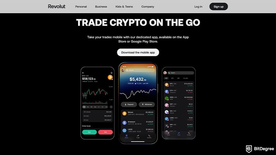 Revolut Crypto Review: trade on the go with Revolut.