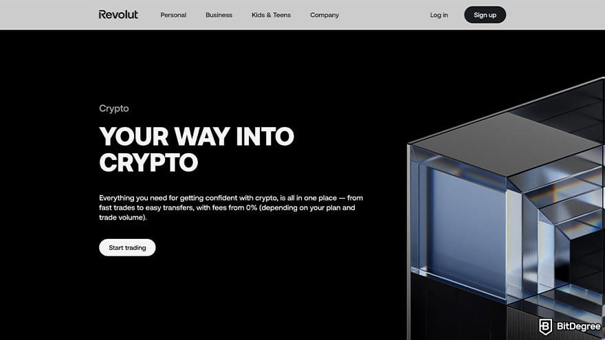 Revolut Crypto Review: your way into crypto.