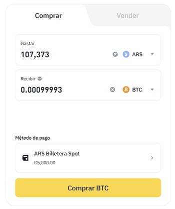 Ripio review: Binance's ARS support.