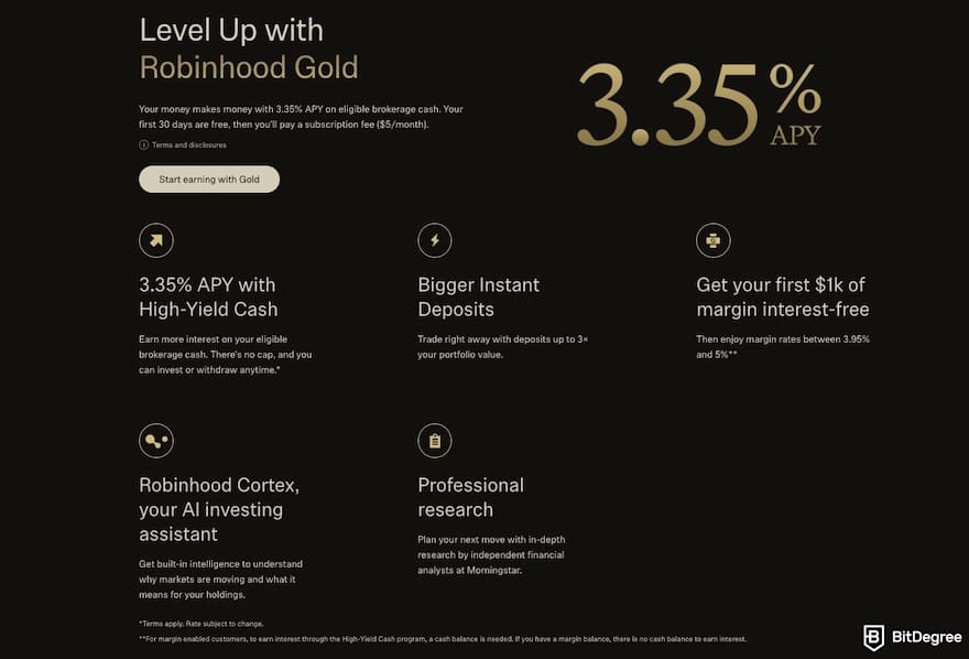 Robinhood vs Binance US: Robinhood Gold features. Robinhood vs Binance US: Robinhood Gold features.