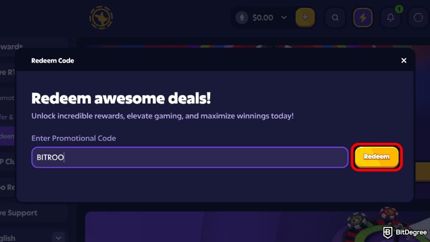 Roobet promo code: enter the code and redeem. Roobet promo code: enter the code and redeem.