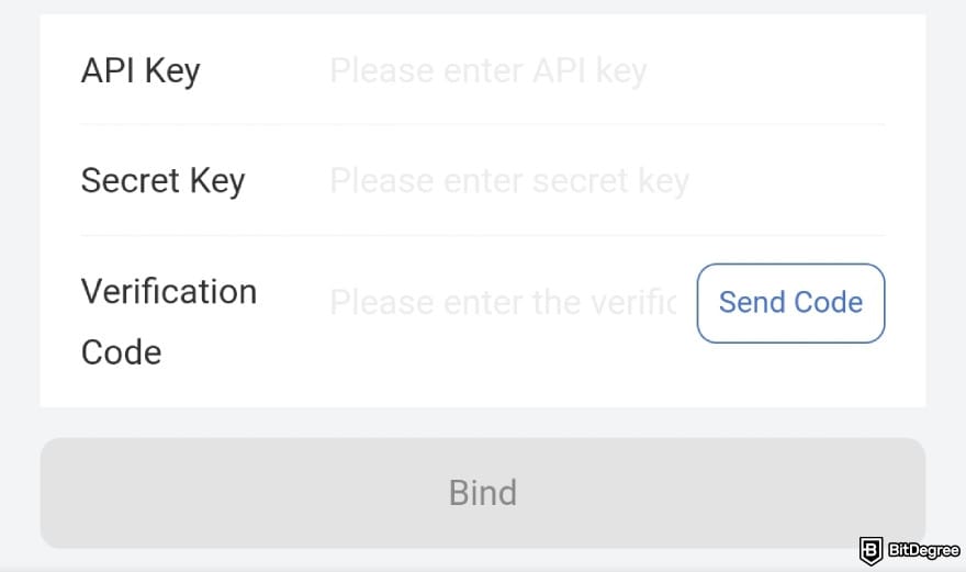 Royal Q review: API binding page.