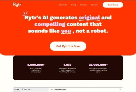 Rytr - Great for Short-Form Content