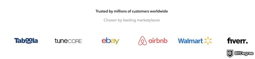 Safest way to send money: Payoneer's partners.