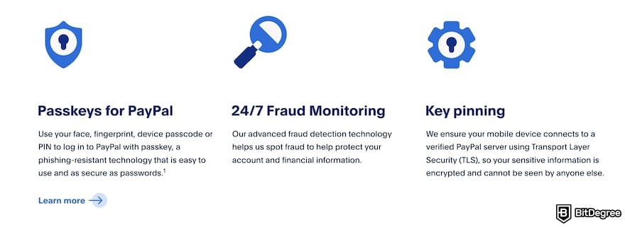 Safest way to send money: PayPal's security features.