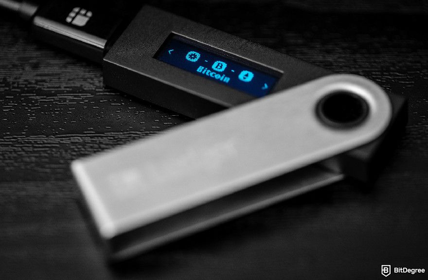 Safest way to store crypto: a hardware wallet to secure crypto assets.