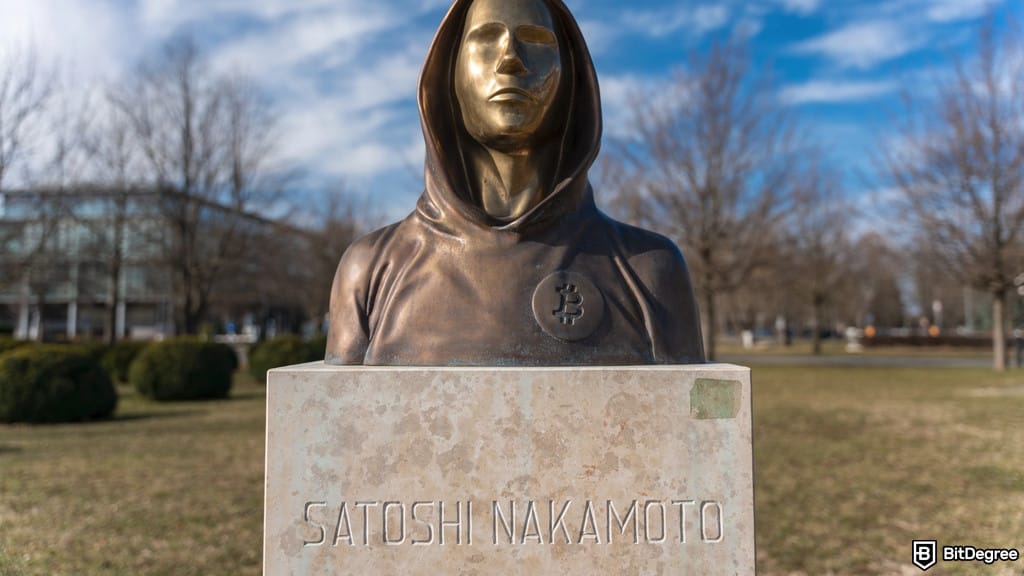 Satoshi Nakamoto Statue Stolen in Switzerland, 0.1 BTC Reward Offered