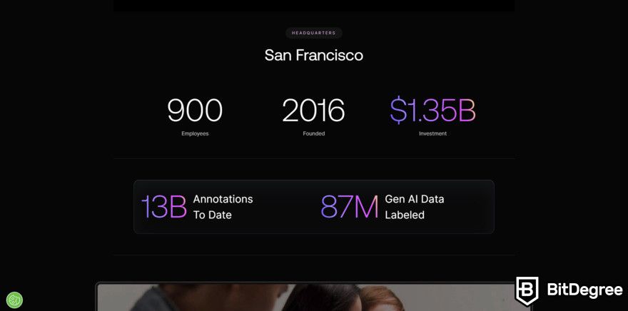 Scale AI review: statistical data about Scale AI.