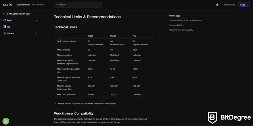 Scale AI review: technical limits guide.