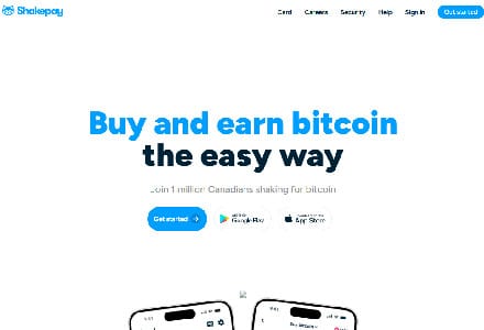 Shakepay - Exchange com sede no Canadá para BTC e ETH Shakepay - Exchange com sede no Canadá para BTC e ETH