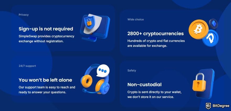 SimpleSwap review: the core benefits of SimpleSwap. SimpleSwap review: the core benefits of SimpleSwap.