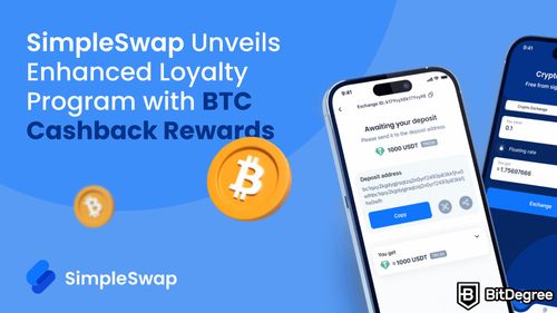 SimpleSwap Unveils Enhanced Loyalty Program with BTC Cashback Rewards