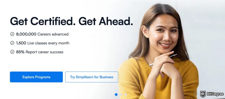 Simplilearn Reviews: get certified, get ahead with Simplilearn.